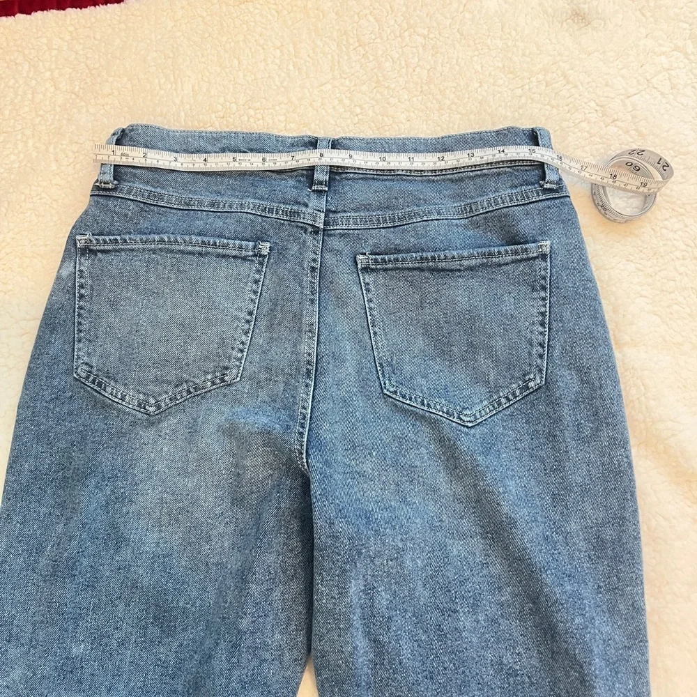 Rewash Blue Flare super high rise Jeans